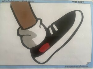 Les CP-B apprennent les parties du coprs en anglais